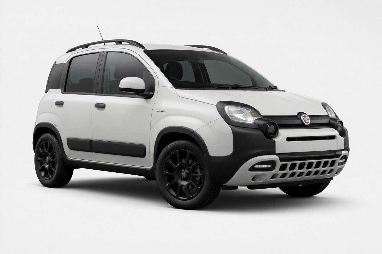 Fiat Panda Hybrid a noleggio disponibile presso Lu.Ma.Tos